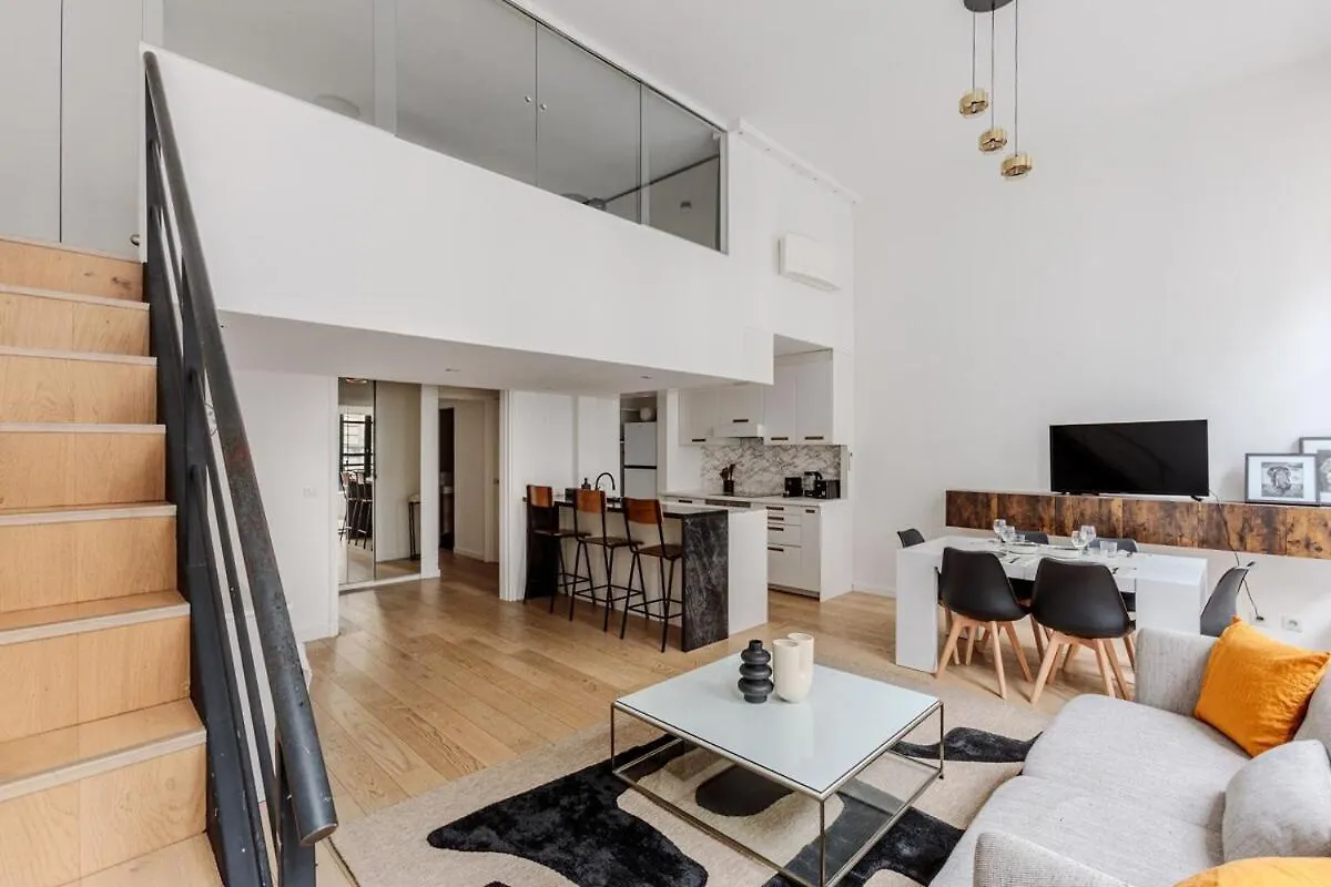 Beautiful Loft Duplex 6P Ac Heart Of Marais Apartment Paris